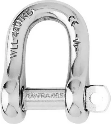 Produktbild von WICHARD-Schäkel 10 mm D-Form kurz