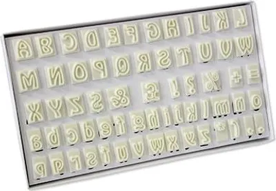 Obrázek produktu pro PME Alphabet, Plast, Bílá, 155 mm, 25 mm, 270 mm, 1,73 kg