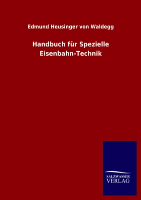 Produktbild von Handbuch für Spezielle Eisenbahn-Technik