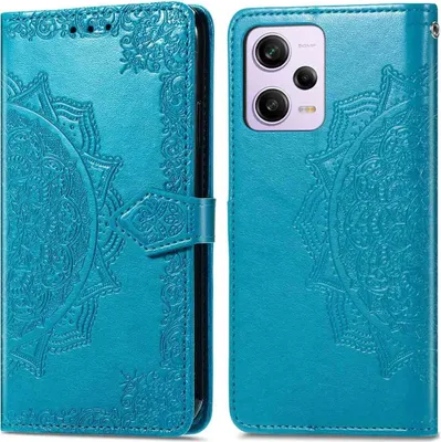 Produktbild von imoshion Mandala Klapphülle Xiaomi Redmi Note 12 Pro Plus - Türkis
