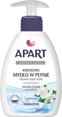 Zdjęcie produktu dla Apart, Kremowe mydlo w plynie z pompka, gardenia, 300 ml