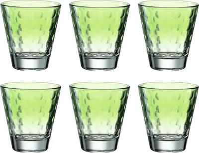 Produktbild von LEONARDO Optic, Grün, Glas, 6 Stück(e), Kegel, 215 ml, 85 mm
