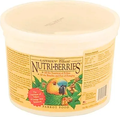 Image de Lafeber NutriBerries Original - Nourriture en forme de boule pour perroquets de taille moyenne et grande 1.47kg -WIADER