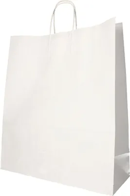 Obrázek produktu pro PAPSTAR 88417 PAPSTAR Papier-Tragetasche, 410 x 350 x 140 mm, weiß