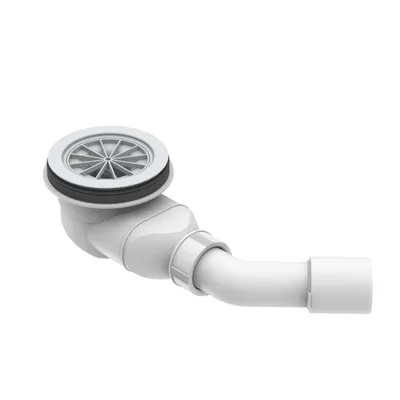 Produktbild von TRINNITY Duschwannen Ablaufgarnitur 90 mm Bauhöhe 80 mm für flache Duschwannen