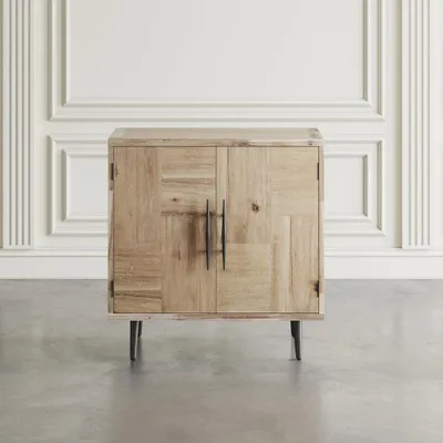 Produktbild von Avola AV2297-33 Kommode Mid-Century Modern aus Akazienholz, 84x43x86,5 cm