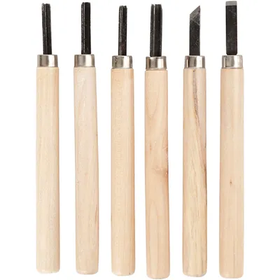 Produktbild von Creativ Company Houtnijs Set, 6st.