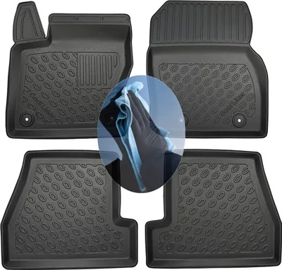 Produktbild von Z509092 TPE-Gummifußmatten kompatibel mit  Ford Focus  3 DYB Facelift Schräghecklimousine Hatchback Schrägheck 5-türer 2014-2018