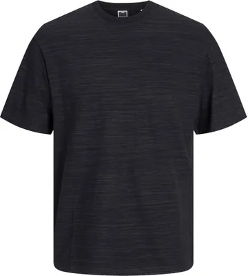 Produktbild von Jack & Jones Slub Kurzarm-t-shirt Schwarz S Mann Schwarz S