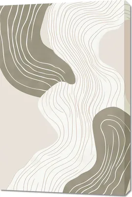 Produktbild von Bild 60x90cm Wiral Minimalistisch, Innenräume Skandinavischer Stil, Boho