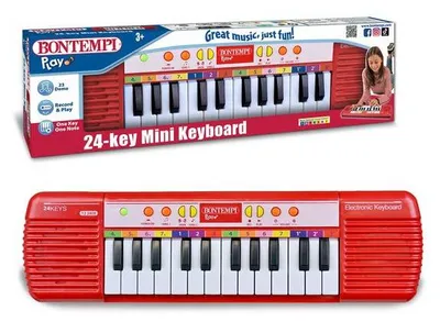 Produktbild von Bontempi Elektronisches Keyboard Mini 24 Tasten