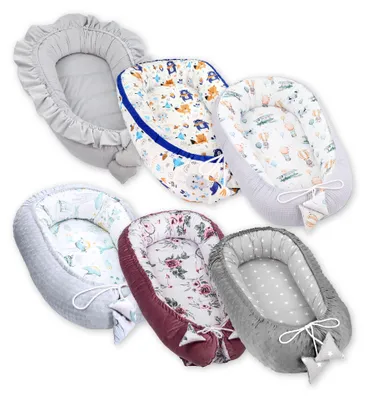 Produktbild von Baby Nestchen Neugeborene Kokon Nest tragbar 90x50 cm Zufälligen Variante