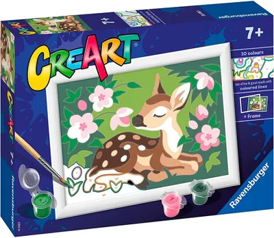Produktbild von RAV CreArt für Kinder (Serie E): Kleine Rehe 201