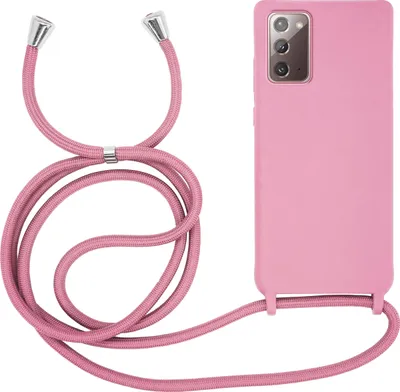 Produktbild von Handykette für Samsung Galaxy Note 20 - Handyhülle mit Schnur Cover in Rosa