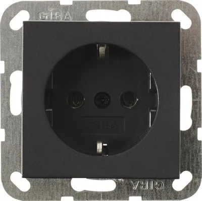 Produktbild von GIRA System 55, Schuko, Anthrazit, 250 V, 16 A, 29 mm