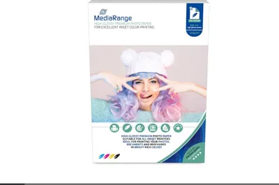 Produktbild von Fotopapier A4 220g Mediarange 100 Blatt