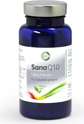 Produktbild von OrthoCell SanaQ10 - 120 vegane Kapseln mit 100 mg Coenzym Q10