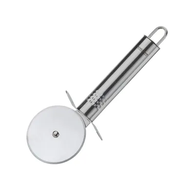 Image de Fackelmann Coupe-pizza avec manche ovale, roue à pizza, 19 cm