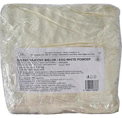 Obrázek produktu pro Sušený vaječný bílek – 1 kg