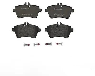 Produktbild von Brembo Bremsbelagsatz, Scheibenbremse Vorderachse P 50 056