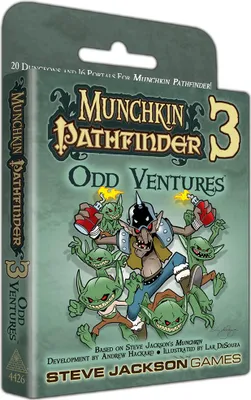 Immagine prodotto di Munchkin Pathfinder 3 Odd Ventures - Gioco di carte Espansione - inglese
