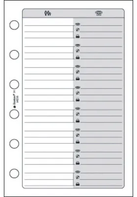 Immagine prodotto di Indirizzi del timer 32 fogli 81x126 mm