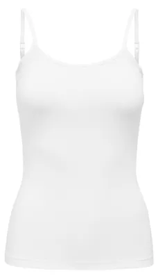 Image de Seulement 15148401, Débardeur, Adulte, Femme, Blanc, Blanc / Cloud Dancer, Taille XS