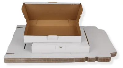 Produktbild von Maxibriefkarton DIN A4 - 350 x 250 x 50 mm, weiß 25 Stück