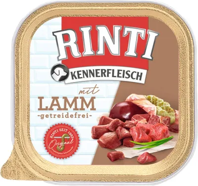 Produktbild von Rinti - Kennerfleisch Plus 9x300g | Lamm