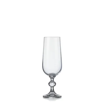 Obrázok produktu pre Poháre na šampanské Crystalex Claudia 180ml, 6 ks