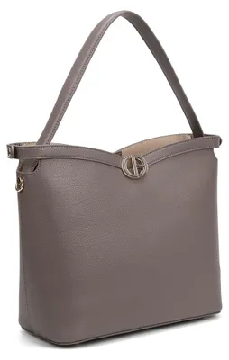 Obrázek produktu pro Černá dámská kabelka z umělé kůže, s kapsou na zip a nastavitelným popruhem, rozměry 39x14x26 cm