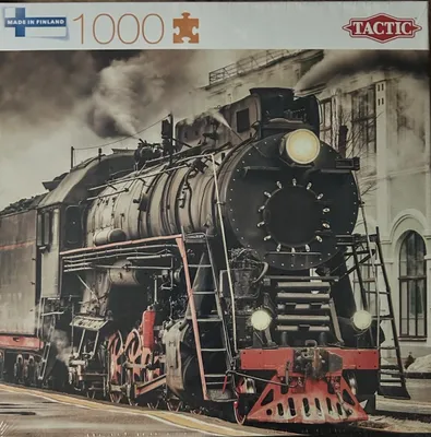 Produktbild von 1000 Teile Puzzle Eisenbahn Lokomotive Lok Dampflokomotive für Erwachsen