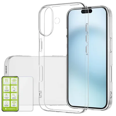 Obrázok produktu pre Pre Apple iPhone 16 Silikónové puzdro H9 Sklenené puzdro na mobilný telefón Kryt puzdra