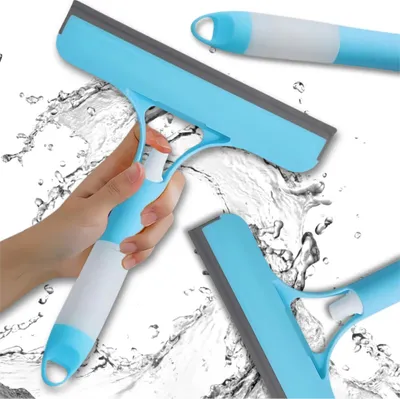 Produktbild von 3-in-1 praktischer Fensterabzieher aus Silikon mit Spender