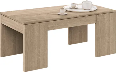 Produktbild von Verstellbarer Couchtisch, Eiche