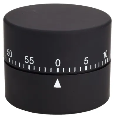Produktbild von Efalock Timer ROUND mechanisch schwarz