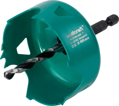 Obrázek produktu pro Wolfcraft děrovka z karbonu ø60mm 5966000