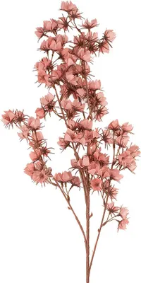 Image de Clayre & Eef fleur artificielle 10x10x86 cm Rose plastique