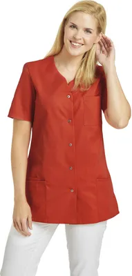 Image de Leiber Casaque femme à 1/2 manche 08/2549/32 Lobster-Rouge-46