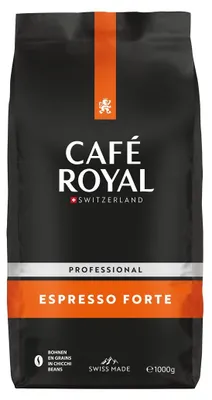 Produktbild von Café Royal Espresso Forte, 1 kg, Cappuccino, Espresso, Latte Macchiato, Ristretto, 1 Stück(e), Tasche