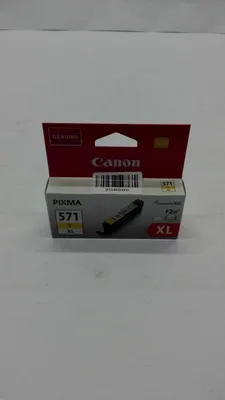 Produktbild von Canon CLI-571XL Tinte Gelb mit hoher Reichweite, Hohe (XL-) Ausbeute, Gelb, Tinte auf Pigmentbasis, 11 ml, 1 Stück(e), 715 Seiten