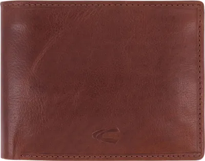 Produktbild von camel active Scheintasche Geldbörse Herrenbörse querformat, Leder mittelbraun cognac como