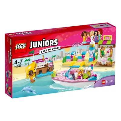 Zdjęcie produktu dla LEGO Juniors Andrea & Stephanie's Beach Holiday, Zestaw do budowania, 4 lat(a), 143 szt., 430 g