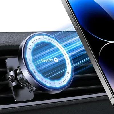 Produktbild von Autotelefonhalter mit starken Magneten, 360° drehbar, für Smartphone