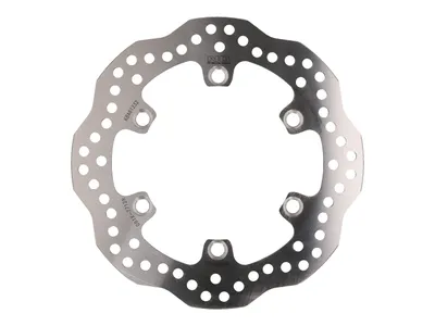 Image de Disque de frein NG à ondulations, 230 mm, épaisseur 5 mm, avec certificat ABE, 6 trous, pour Kawasaki KLE 500, modèles de 1991 à 2007