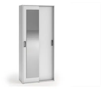Produktbild von Masseno Garderobe-Set BENVENO 90/21040 Modern Garderobenschrank Weiß