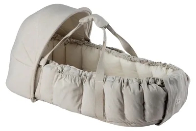 Produktbild von Sebra 3-in-1 Babynestchen + Kapuze - Morning Beige Melange