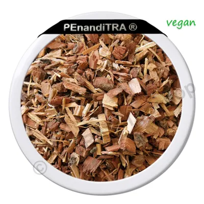 Produktbild von Eichenrinde geschnitten - 1 kg - VEGAN - PEnandiTRA®