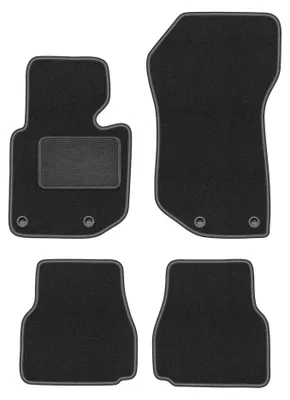 Immagine prodotto di Tappetini in moquette per BMW 3 E36 1993-2001 (cabrio) – set 4 pezzi, grigio grafite, su misura – Wielganizator LUX