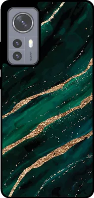 Image de Etui pour téléphone portable Smartphonica
Coque pour Xiaomi 12 avec impression marbre - Coque arrière en TPU avec design marbre
- Or vert